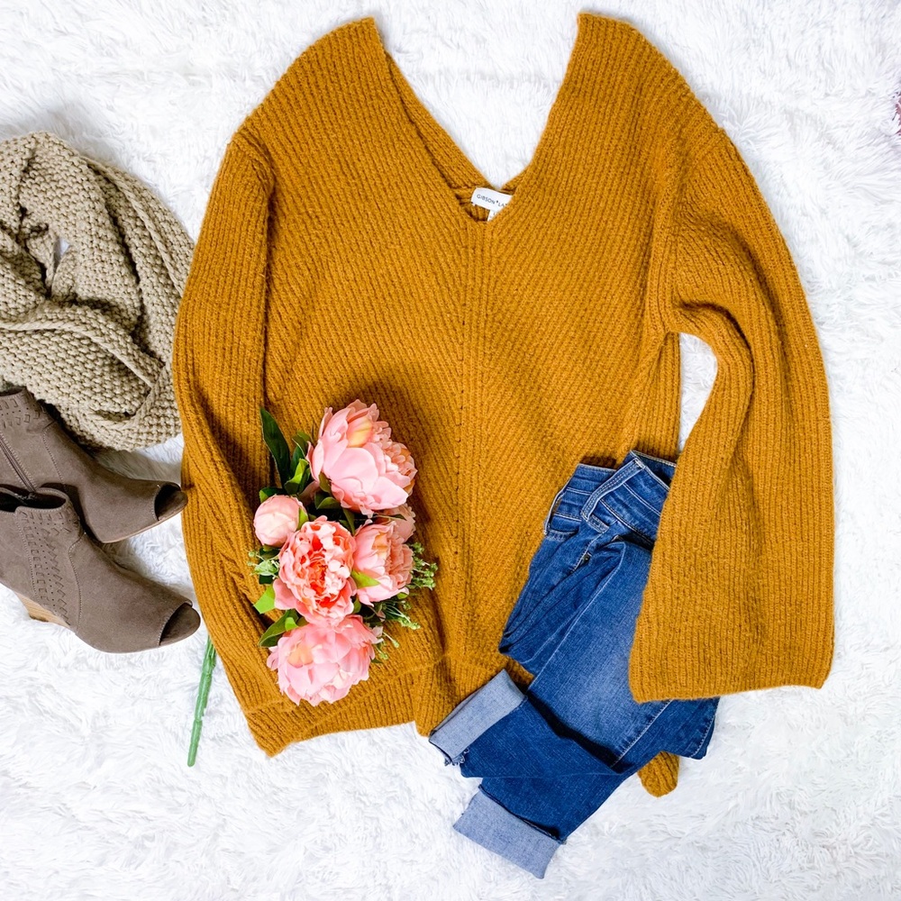 GIBSON LATIMER Oversized Chunky Knit Sweater - Picture 2 of 8